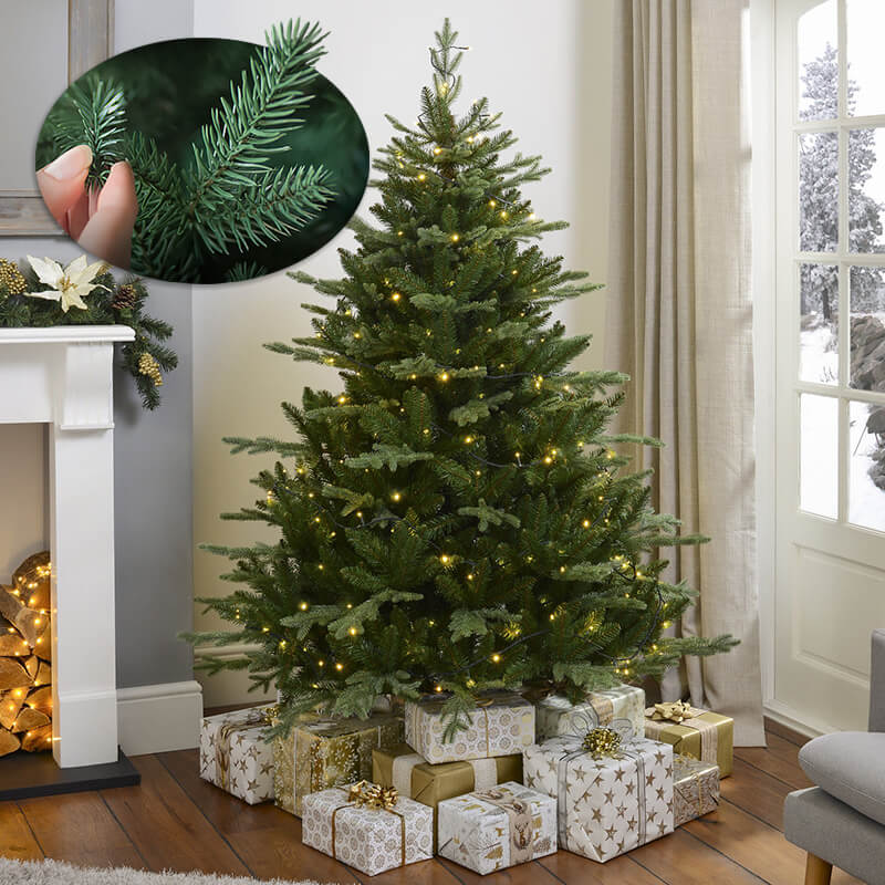 3D artificial pine with metal base, in several sizes - 150 cm-3