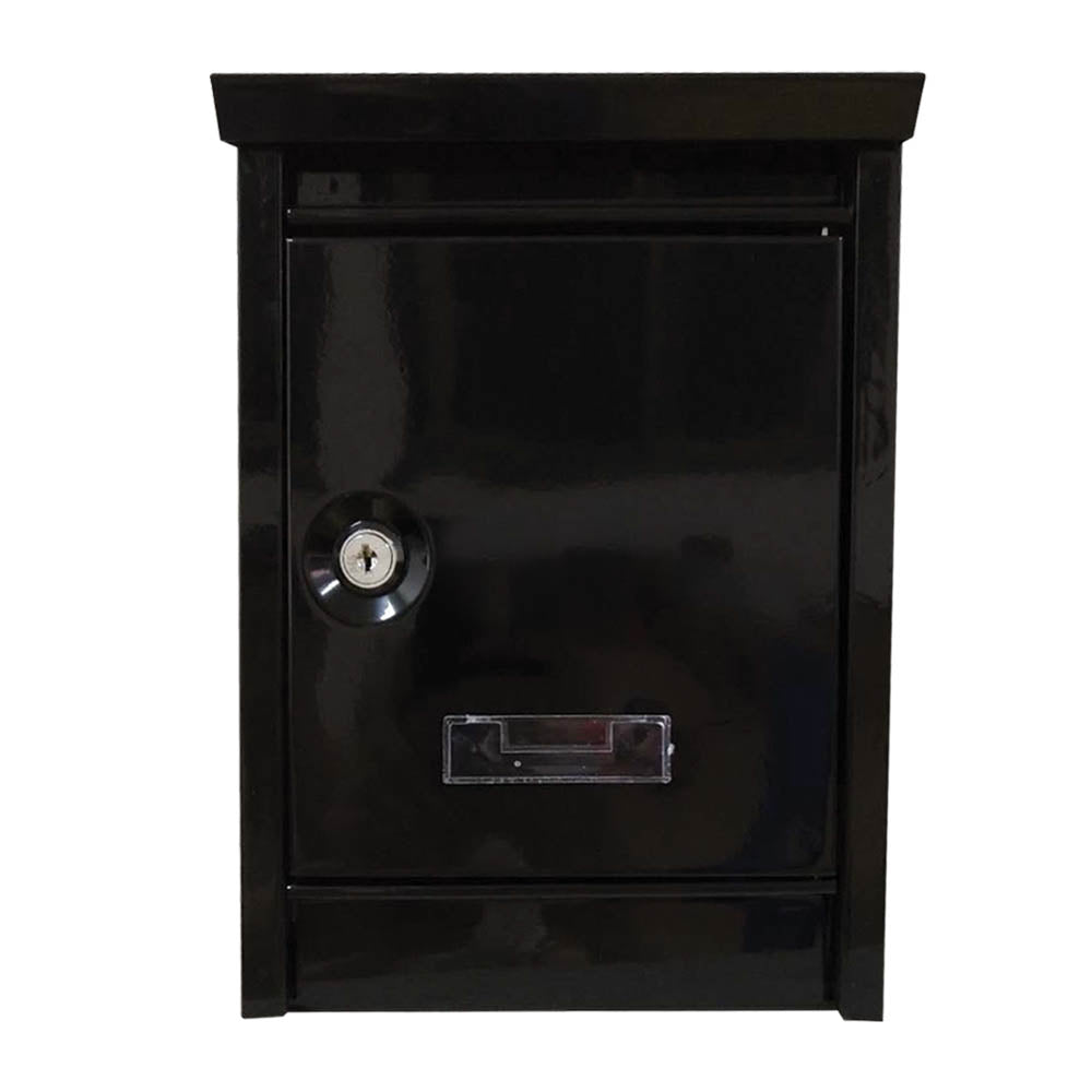 Metal mailbox in several colors - black-1