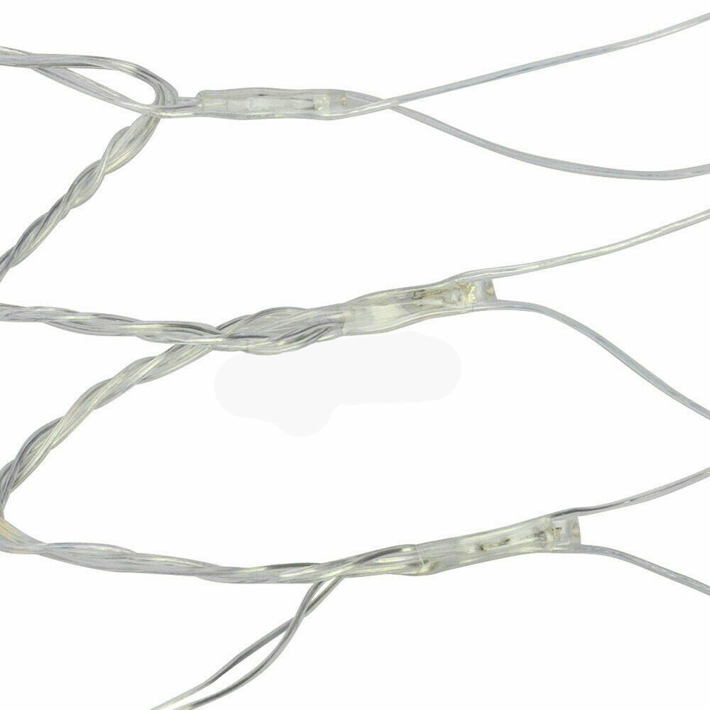 128 LED mesh light string, in 2 colors - cold white-3